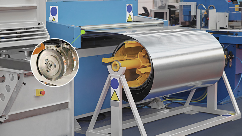 浙江某皮革機械有限公司分條機刀片定制